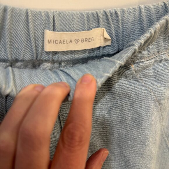 Micaela Greg Field Short in Sky Size Small - Picture 4 of 4